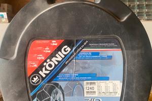 Catene neve Konig zip transport 16 mm 240