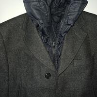 cappotto con gilet interno