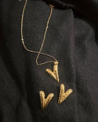 Collana ed orecchini