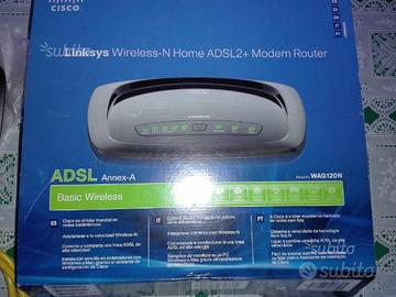 Modem router wireless linksys nuovo