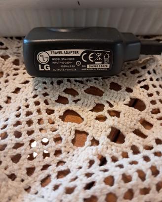 Alimentatore caricabatterie originale LG 