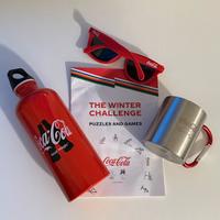 Oggetti vari Coca-Cola da montagna ecc