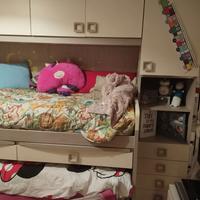 Cameretta per bambini 2 posti letto.