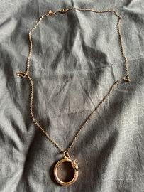 Collana Uroboro Ottone