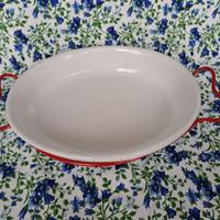 Teglia ovale ceramica da forno