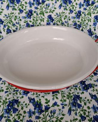 Teglia ovale ceramica da forno