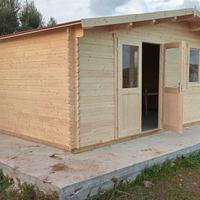 CASETTA DI LEGNO 36MQ OFFENBURG 9 - 595x595x268h