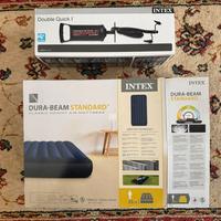Materasso gonfiabile Intex Dura-Beam + pompa