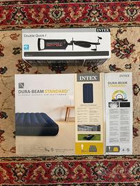 Materasso gonfiabile Intex Dura-Beam + pompa