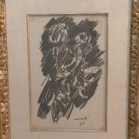 Ennio Morlotti - "Rose" 1963