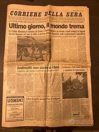 Giornale Corriere della Sera - 15 gennaio 1991