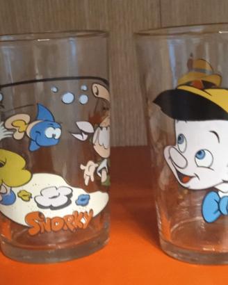 Bicchieri cartoni animati