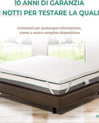 topper letto materasso