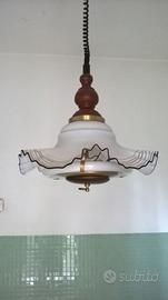 Lampada vintage in vetro