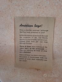 volantino propaganda tedesco ww2