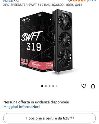 Scheda video 6800 xfx