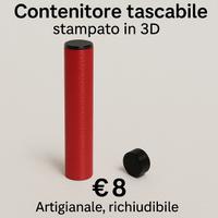 Contenitore tascabile stampato in 3D – Artigianale