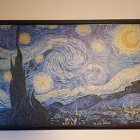  quadro canvas 
soggetto notte stellata van gogh