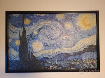  quadro canvas 
soggetto notte stellata van gogh