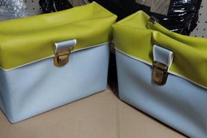 Borsette laterali Piaggio CIAO verde mela