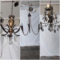 Lampadari vintage a Gocce, o a Coppe satinate