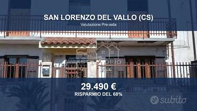 Immobile in asta di 184 m² a San Lorenzo del Vallo