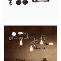 Applique lampadario idraulico nuovo