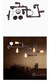 Applique lampadario idraulico nuovo