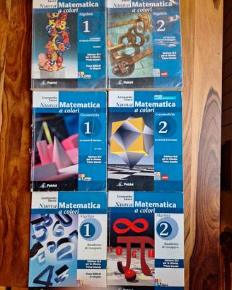 libri di testo matematica/fisica lic. scientifico