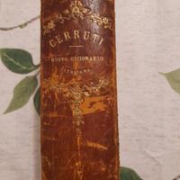 Nuovo dizionario lingua italiana edizione 1879