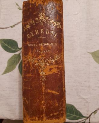 Nuovo dizionario lingua italiana edizione 1879