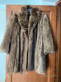 Pelliccia vera di marmotta vintage