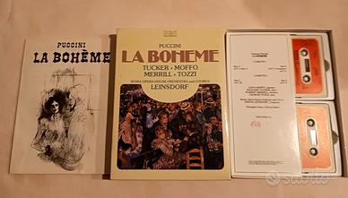 PUCCINI LA BOHEME AUDIOCASSETTE