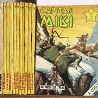 Capitan Miki (colori). Lotto 13 copie. 1979-1980