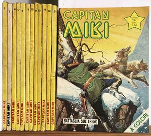 Capitan Miki (colori). Lotto 13 copie. 1979-1980