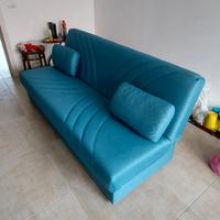 Divano-letto 3 posti turchese - Istikbal Furniture