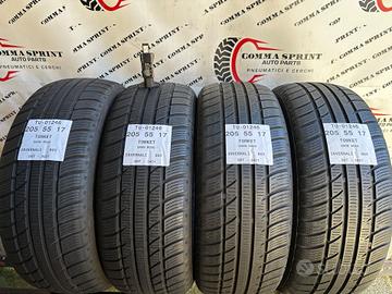 4 PNEUMATICI 205/55 R17 TOMKET INVERNALI