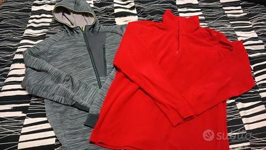 2x Pile Fleece Giacca Quechua Hot Stuff