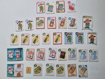 Lotto 34 figurine punti Mira Lanza
