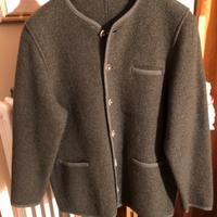 Giacca lana cotta verde Moessmer taglia XL