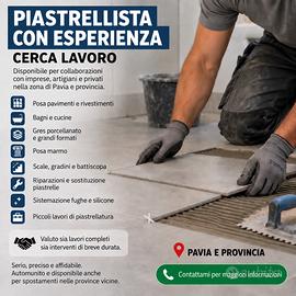 PIASTRELLISTA CON ESPERIENZA