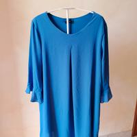 Abito vestito donna blu