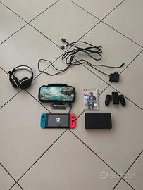 Nintendo Switch+fifa23+accessori come nuova