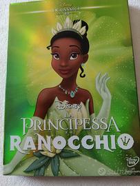 dvd Disney la principessa e il ranocchio mai visto