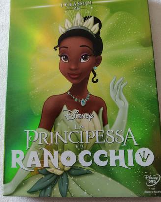 dvd Disney la principessa e il ranocchio mai visto