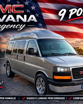 Gmc Savana 4.3 V6 GPL 9Posti Regency Gancio Traino