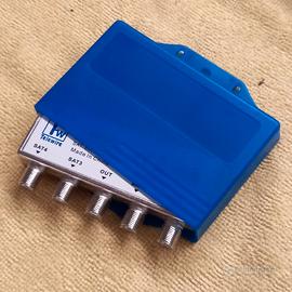 Commutatore DiseqC Telewire 4 input e 1 output