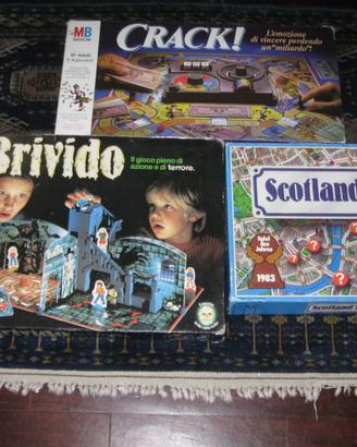 Giochi in scatola vintage: intera collezione