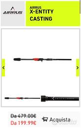 Cana da pesca Airrus X-Entity