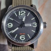 Orologio Citizen Eco-Drive militare WR100_3